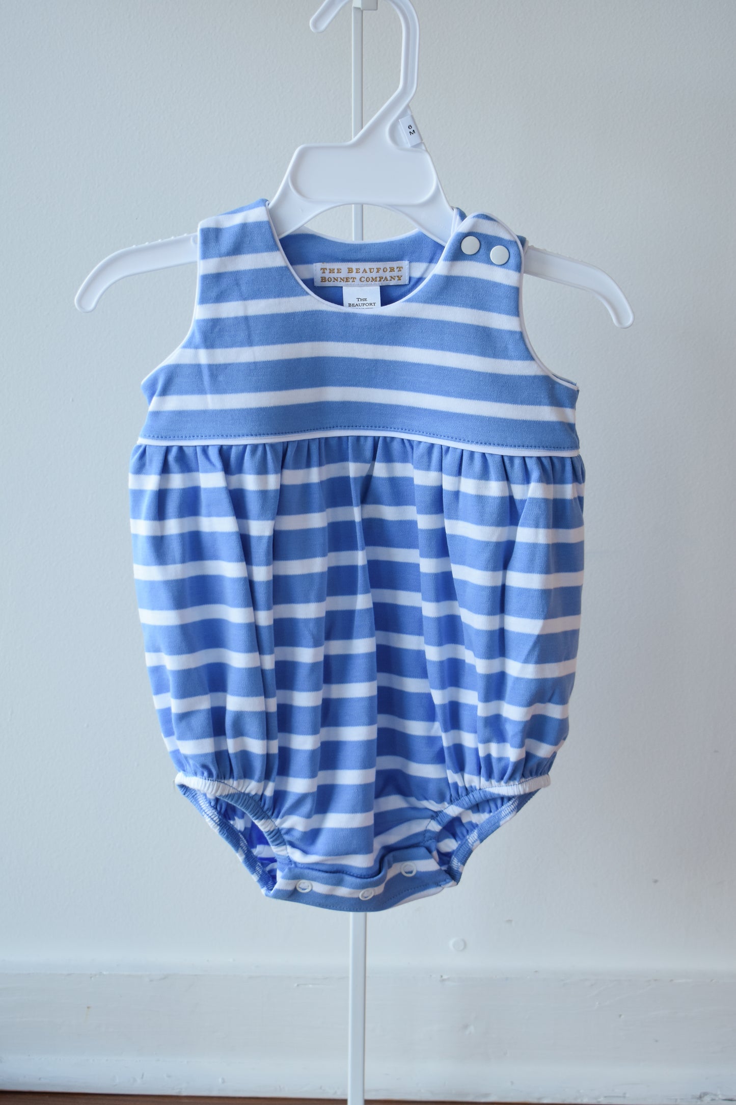 Barlett Bubble Pima-Barbados Blue Stripe