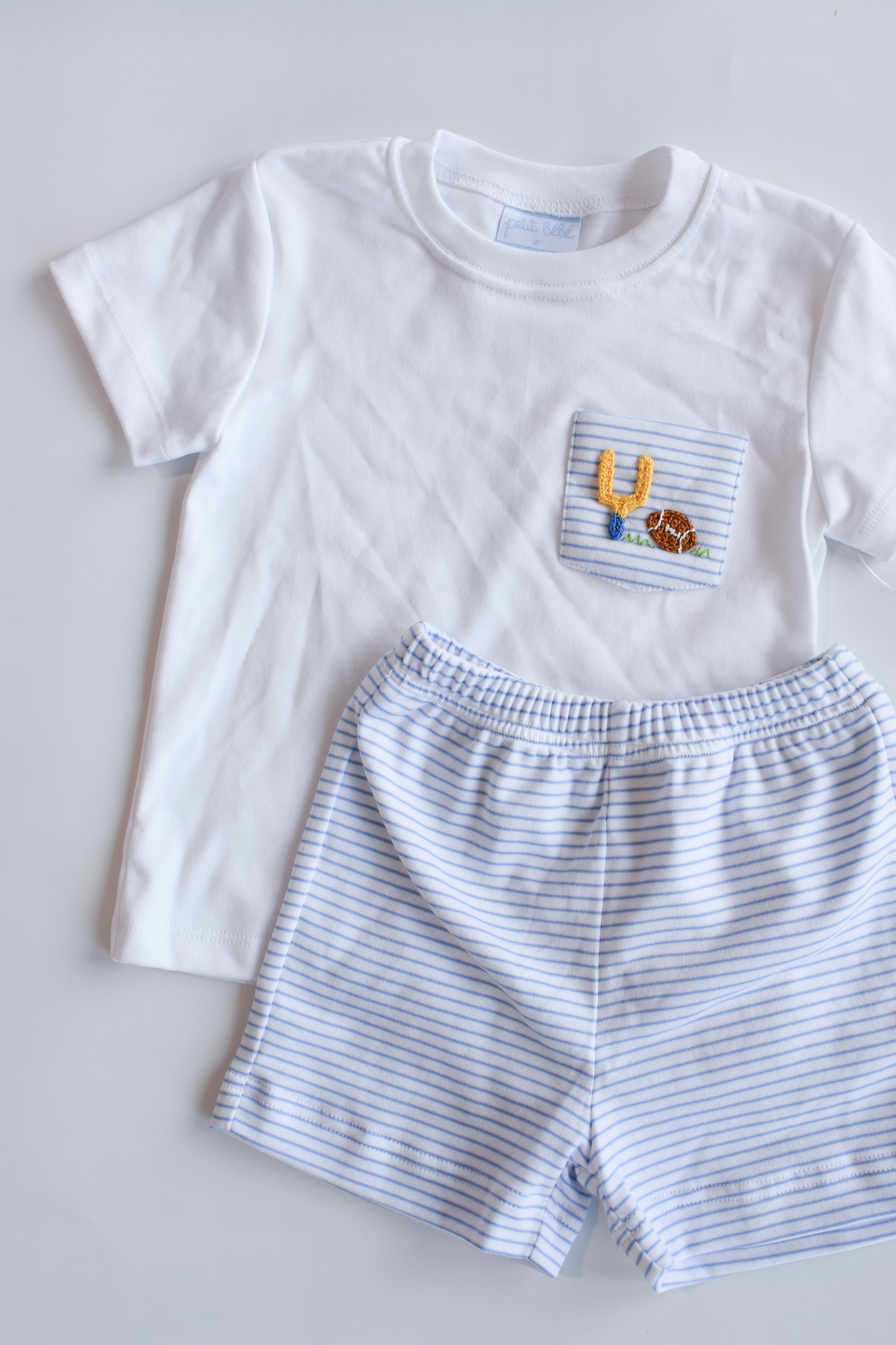Field Goal Fun Boy's Knit Short Set