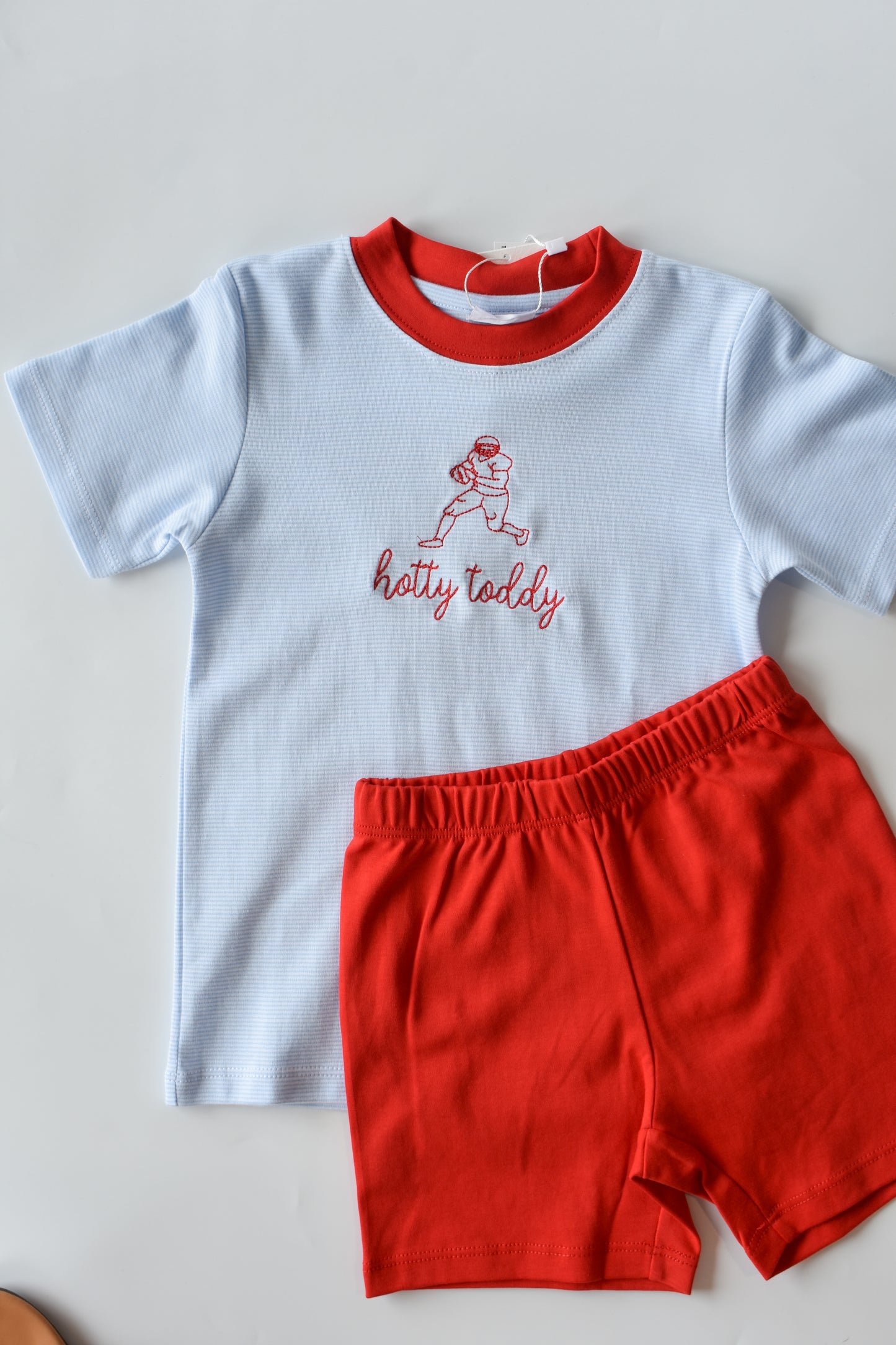 Hotty Toddy Football Player Short Set