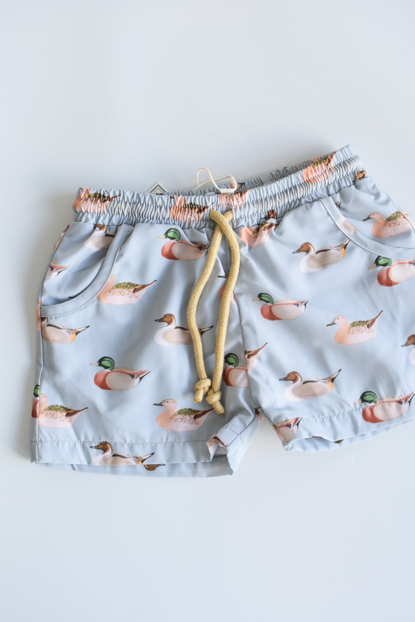Vintage Duck Swim Trunks