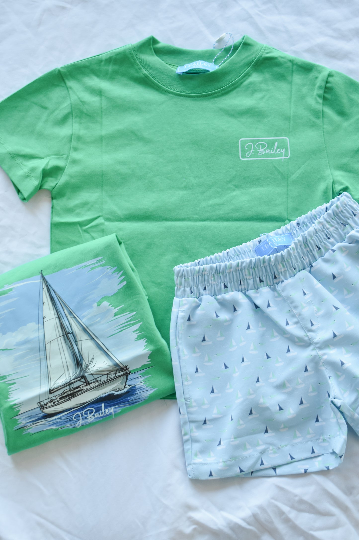 Pull On Performance Short-Sailboats