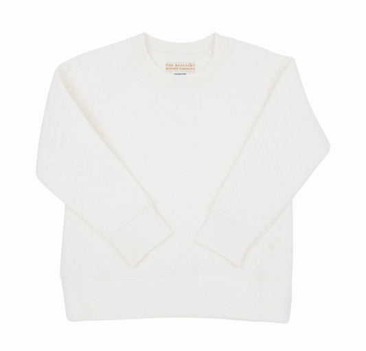 Cassidy Comfy Crewneck-Quilted