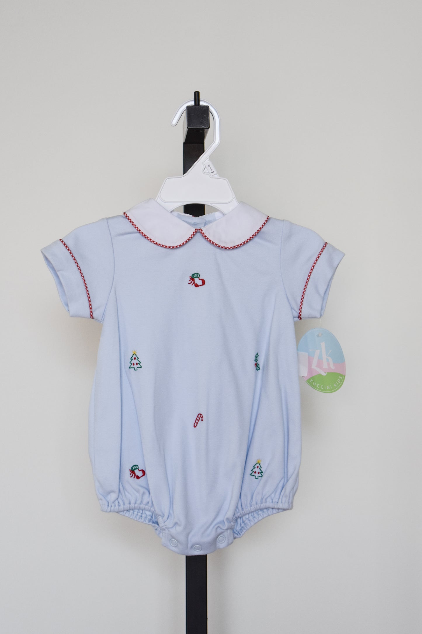 Jingle Belles Blue Knit Bubble