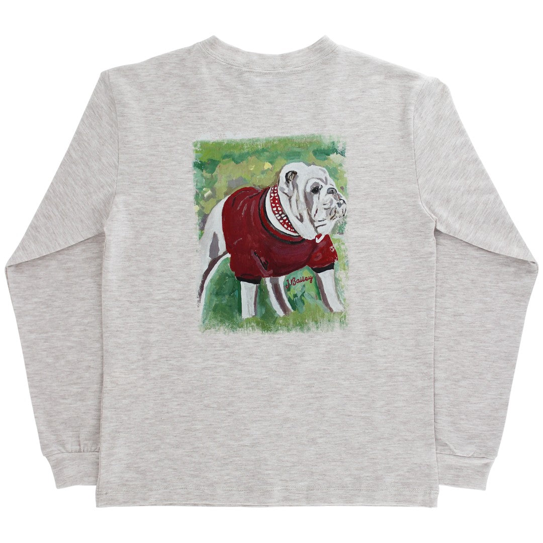 Oatfield Retriever L/S Logo Tee