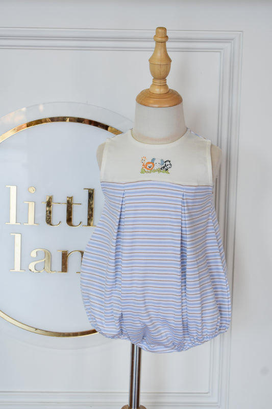 Coo Coo Zoo Sleeveless Pleated Romper