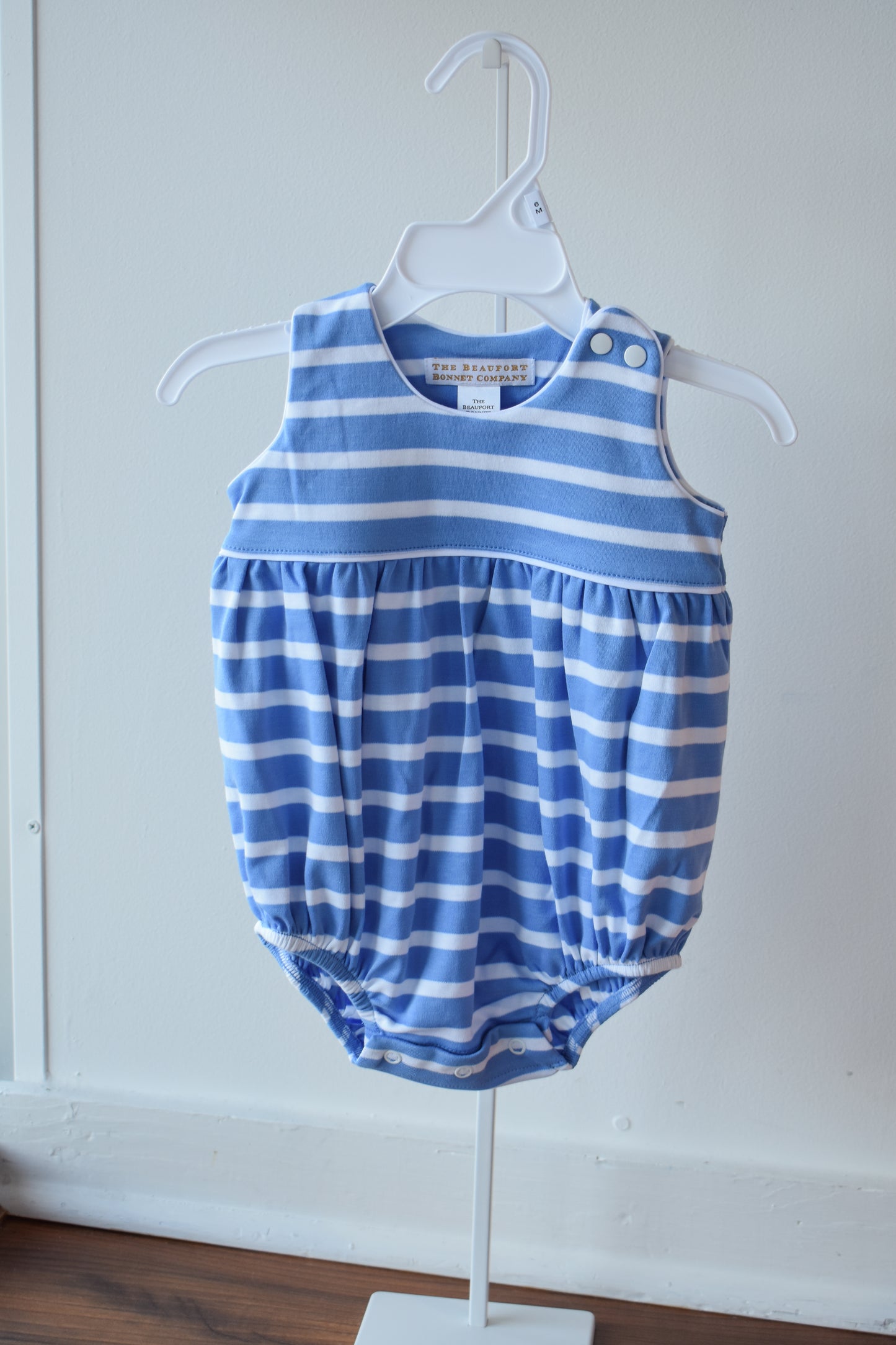 Barlett Bubble Pima-Barbados Blue Stripe