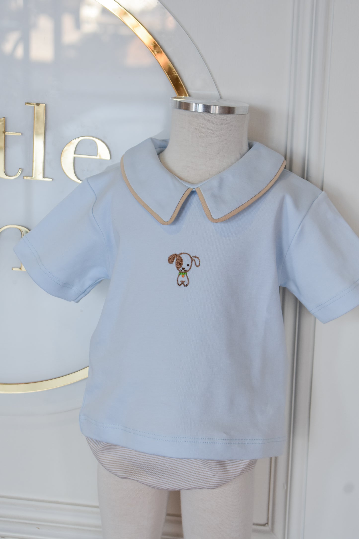 Sweet Sparky Mini Striped Diaper Set