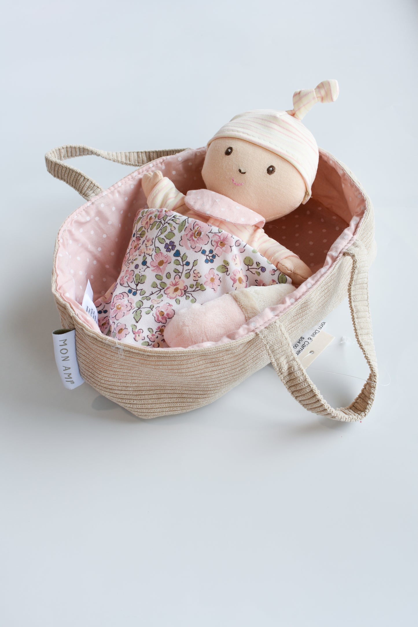 Newborn Doll & Carrier Set-Mon Ami