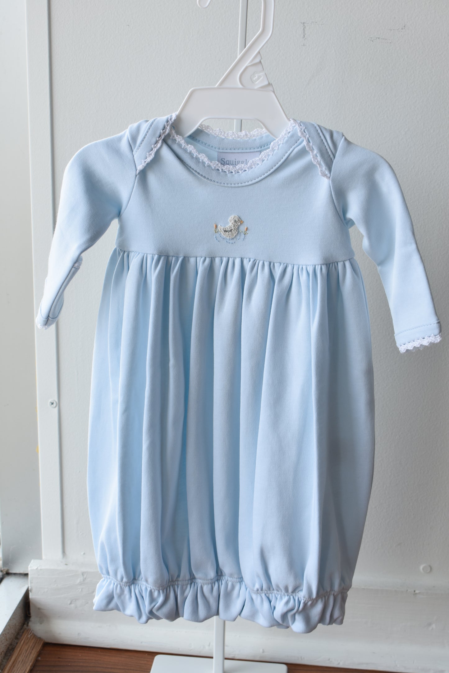Puddle The Duck Embroidered Squiggles Gown