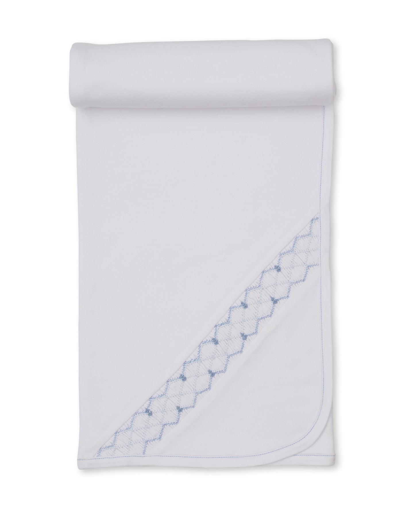 Summer Anchors Hand Smocked Blanket