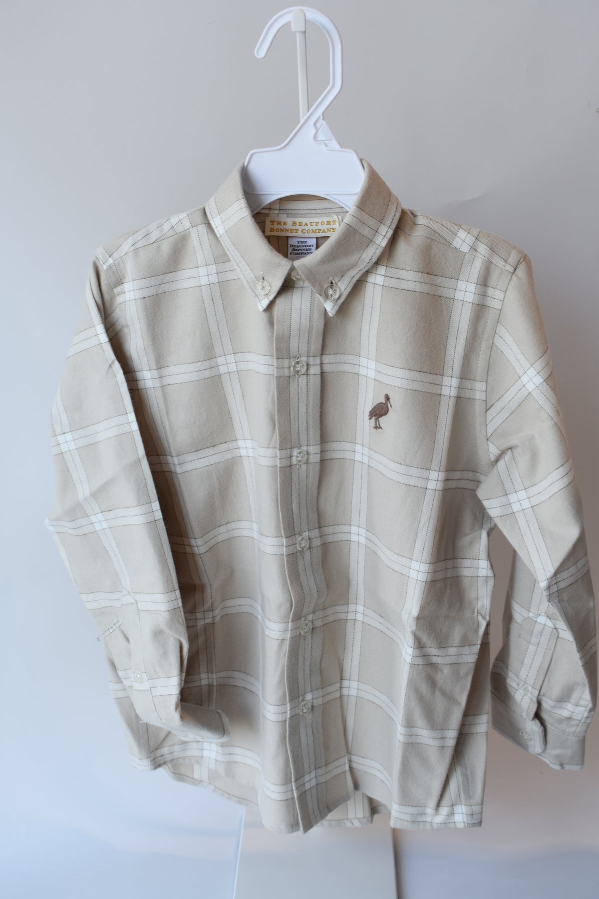 Dean’s List Flannel Dress Shirt-Thompson Park Plaid