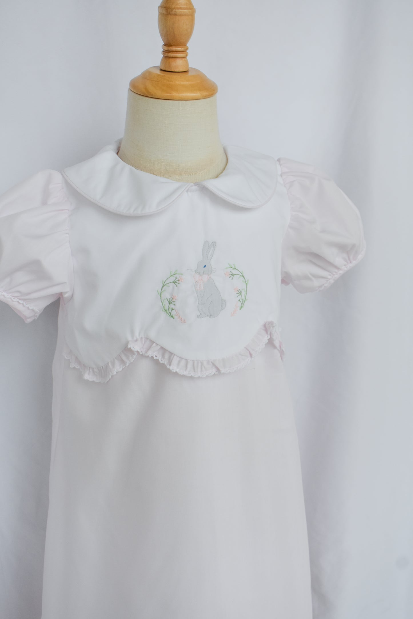 Oliver Rabbit Pink Collared Dress