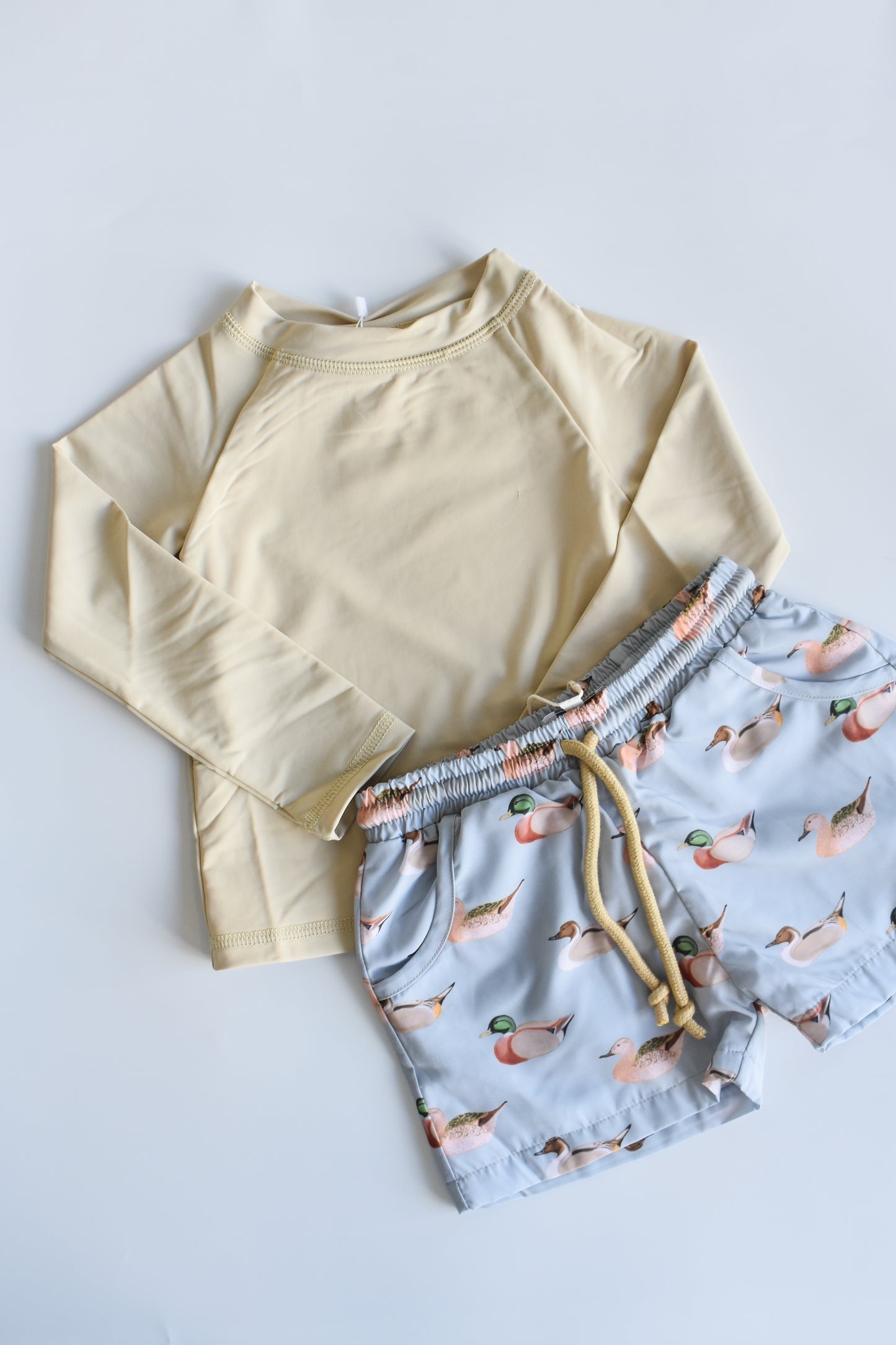 Boy's Rashguard-Tan