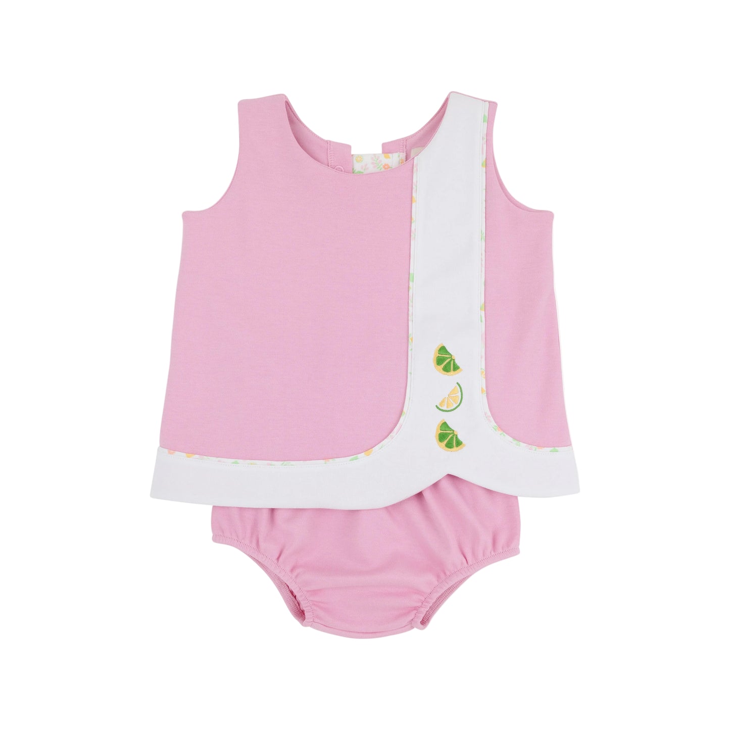 Tilly Snap Set-Pier Party Pink/Citrus Style Knit