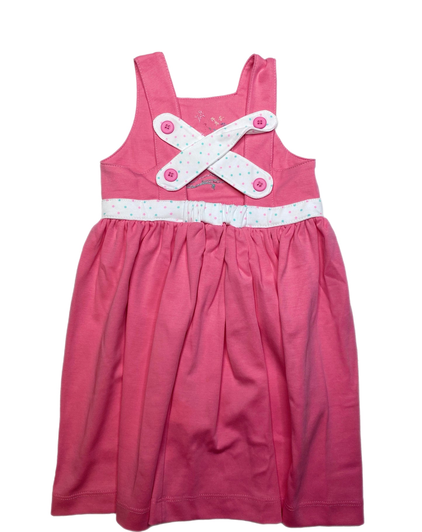 Angle Fish Swirl Square Neck Sundress Toddler