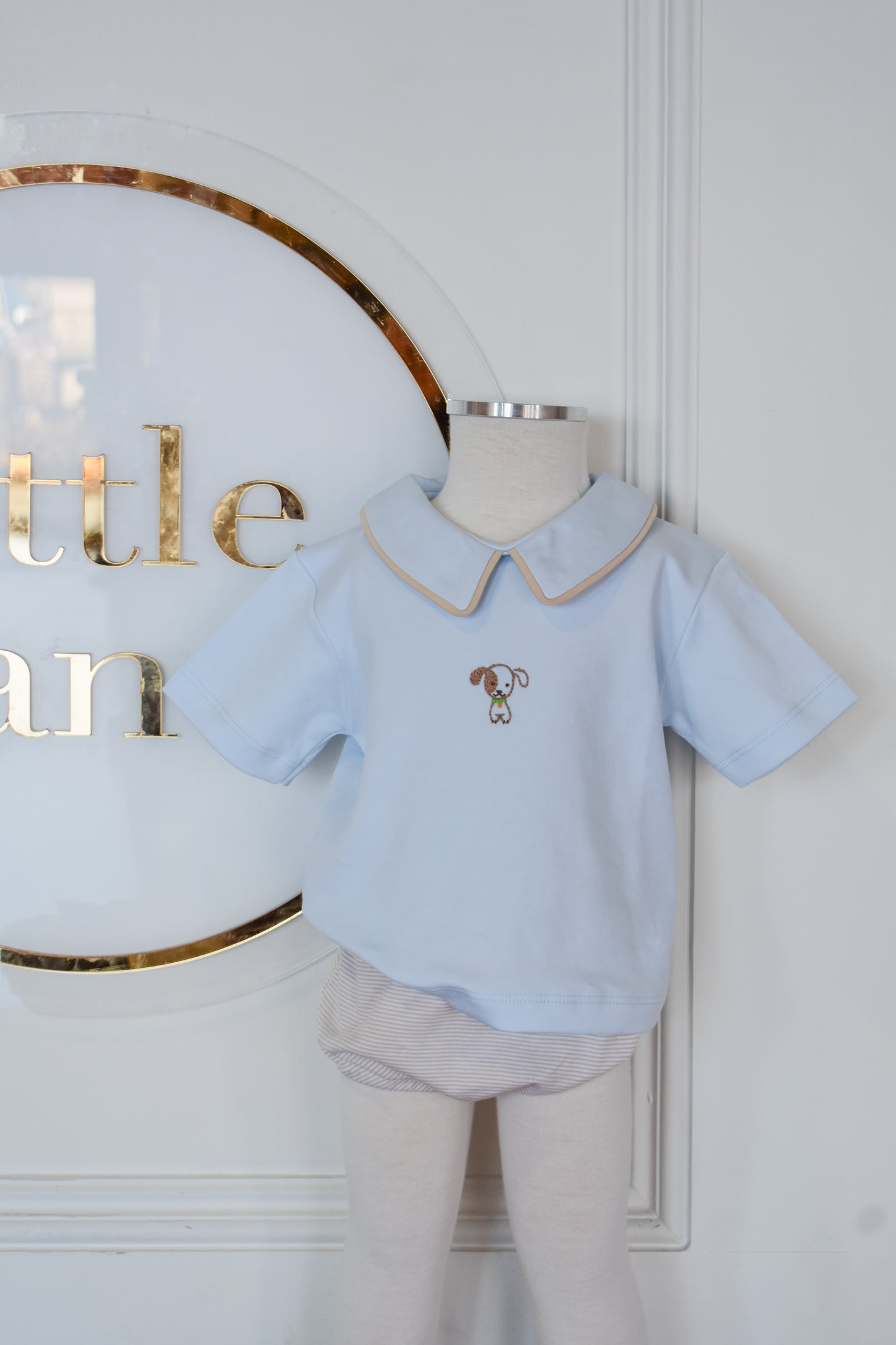 Sweet Sparky Mini Striped Diaper Set