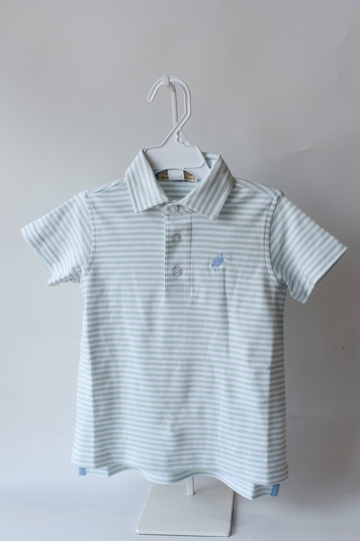Prim and Proper Polo-Greenwich/Sarasota Mini Stripe