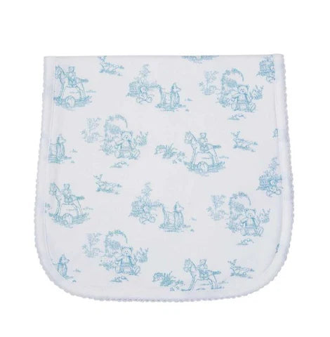 Classic Toile Burp Cloth