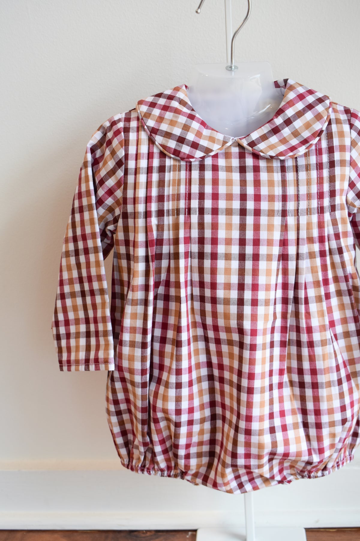 Long Sleeve Boone Bubble-Easton Pond Plaid
