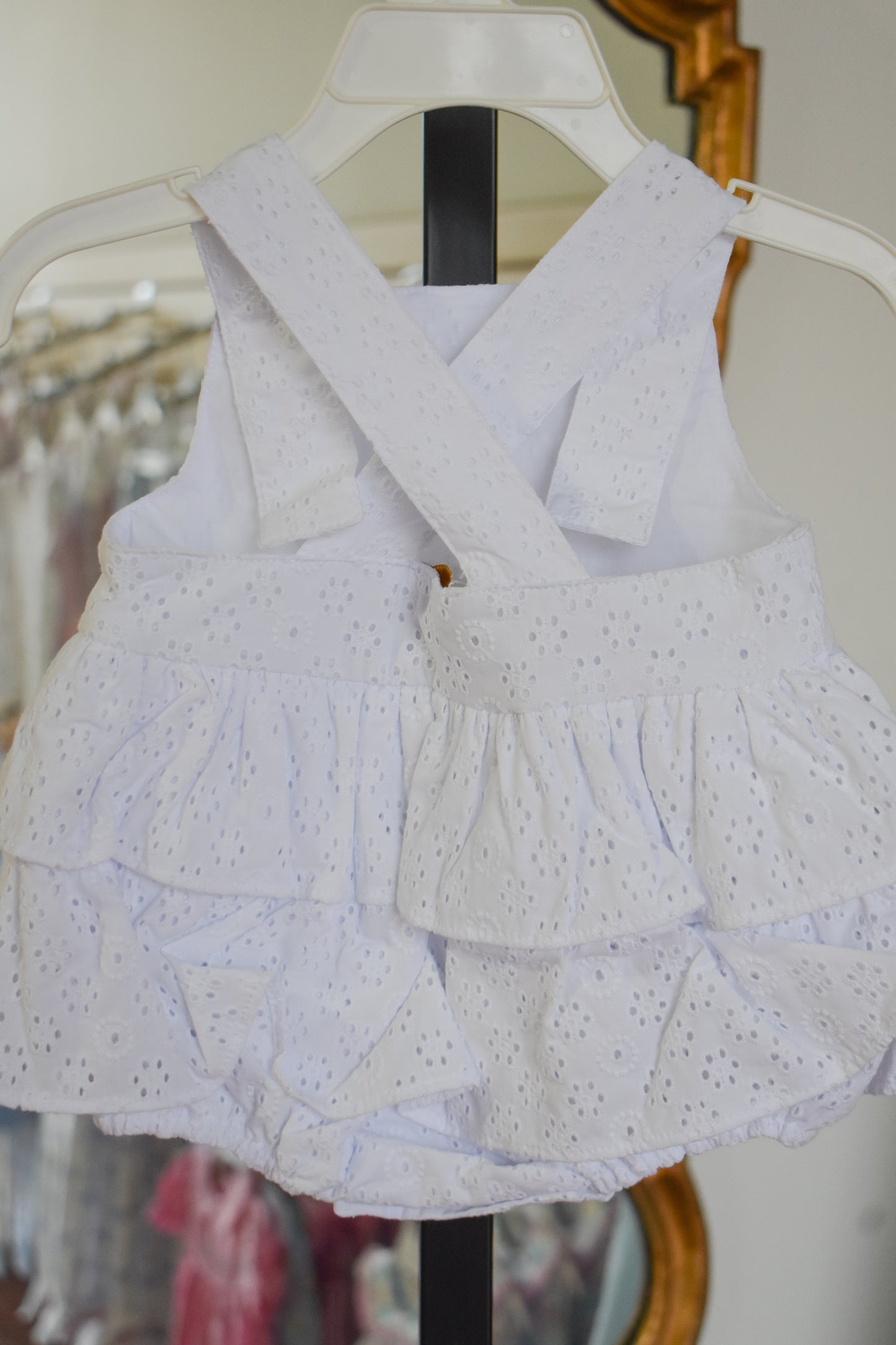 Blakely Bubble-Worth Ave White Eyelet