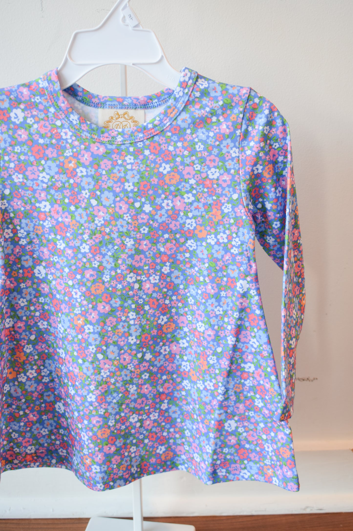 Long Sleeve Polly Play Dress-Mountain Brook Mini Floral