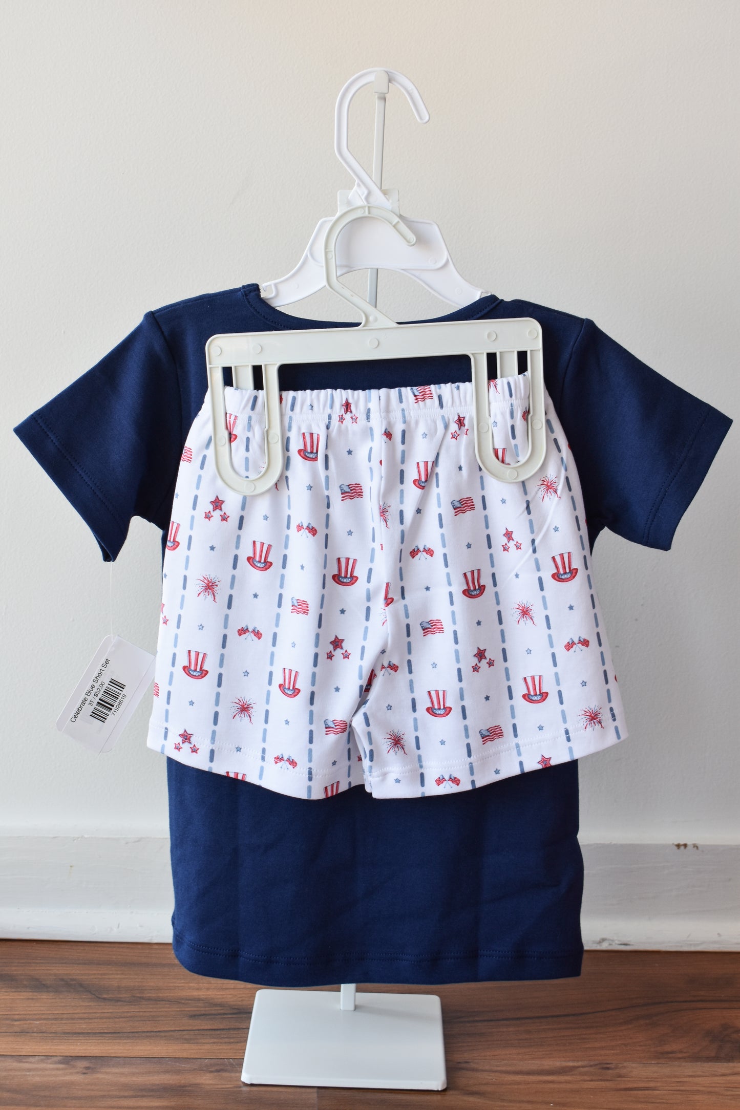 Celebrate Blue Short Set