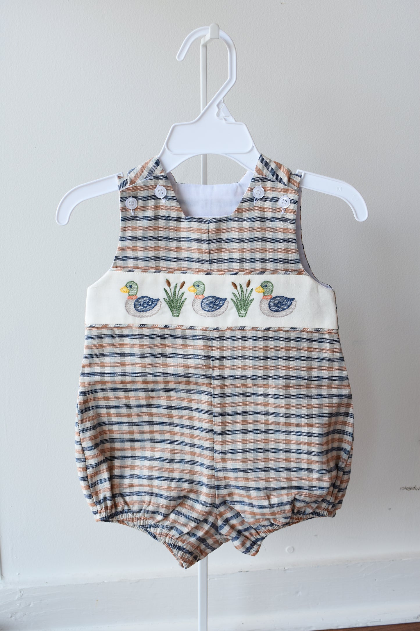 Marshside Mallards Woodland Plaid Bubble