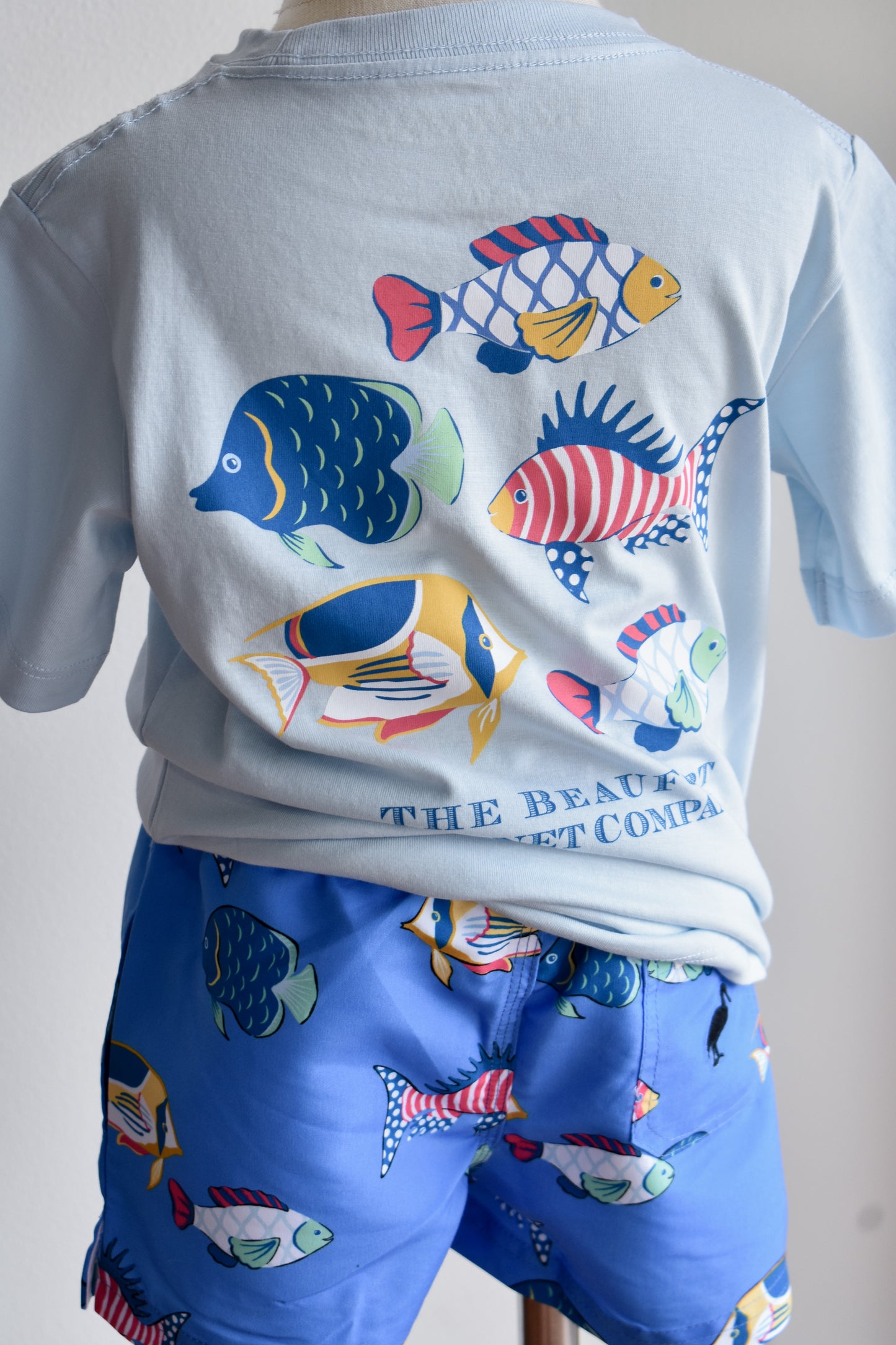 Sir Proper’s T Shirt-Buckhead Blue Fishy Fishy