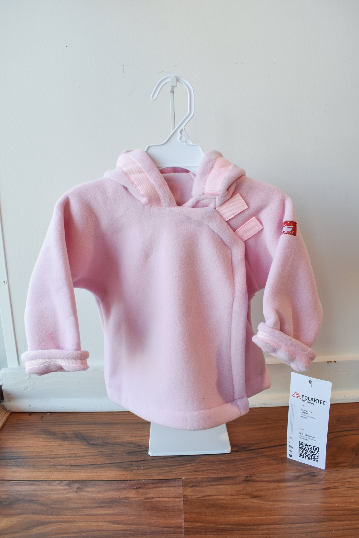 Widgeon Classic Hooded Fleece Jacket-Pink