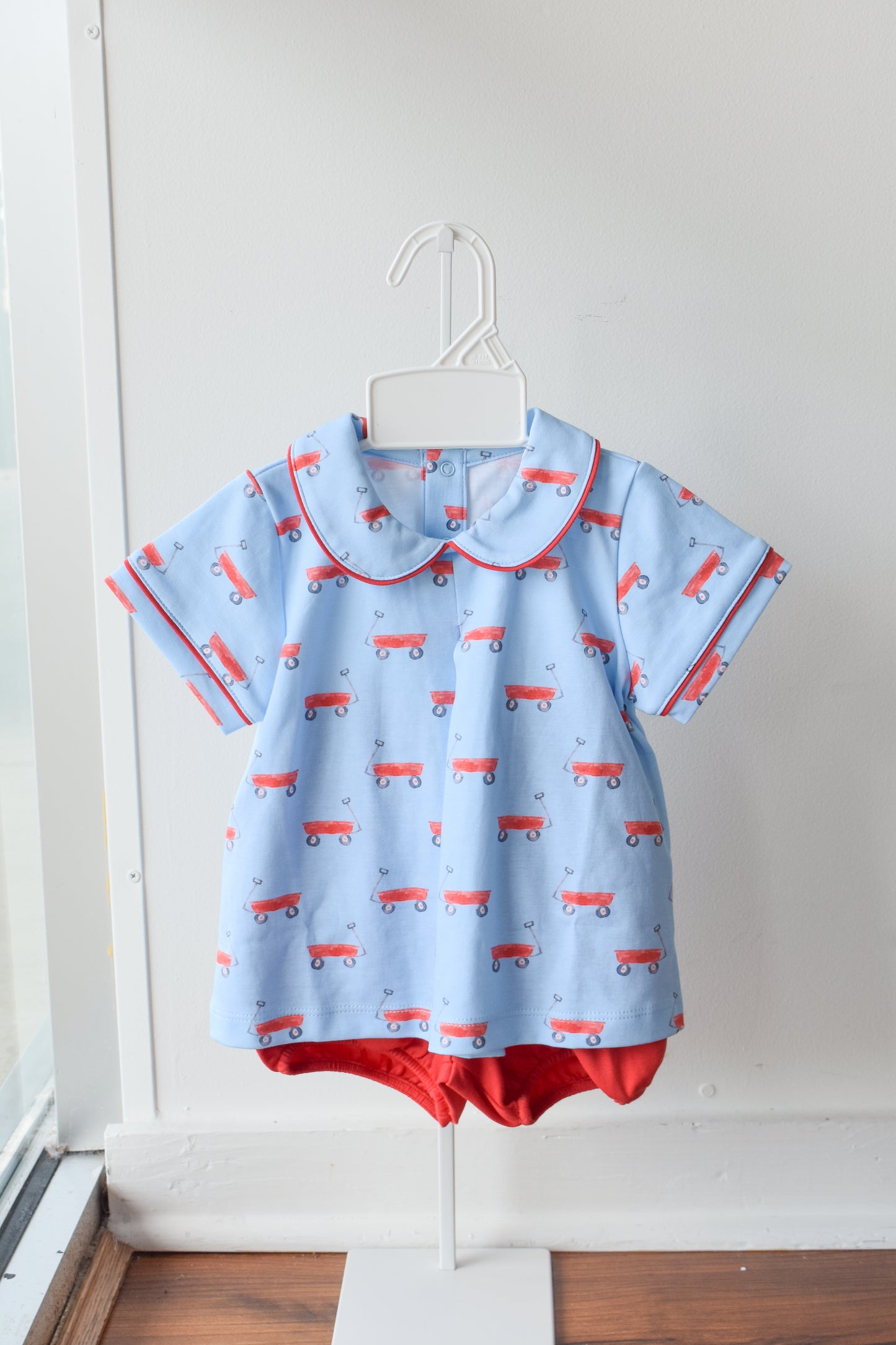 Lil Red Wagon Rory Diaper Set