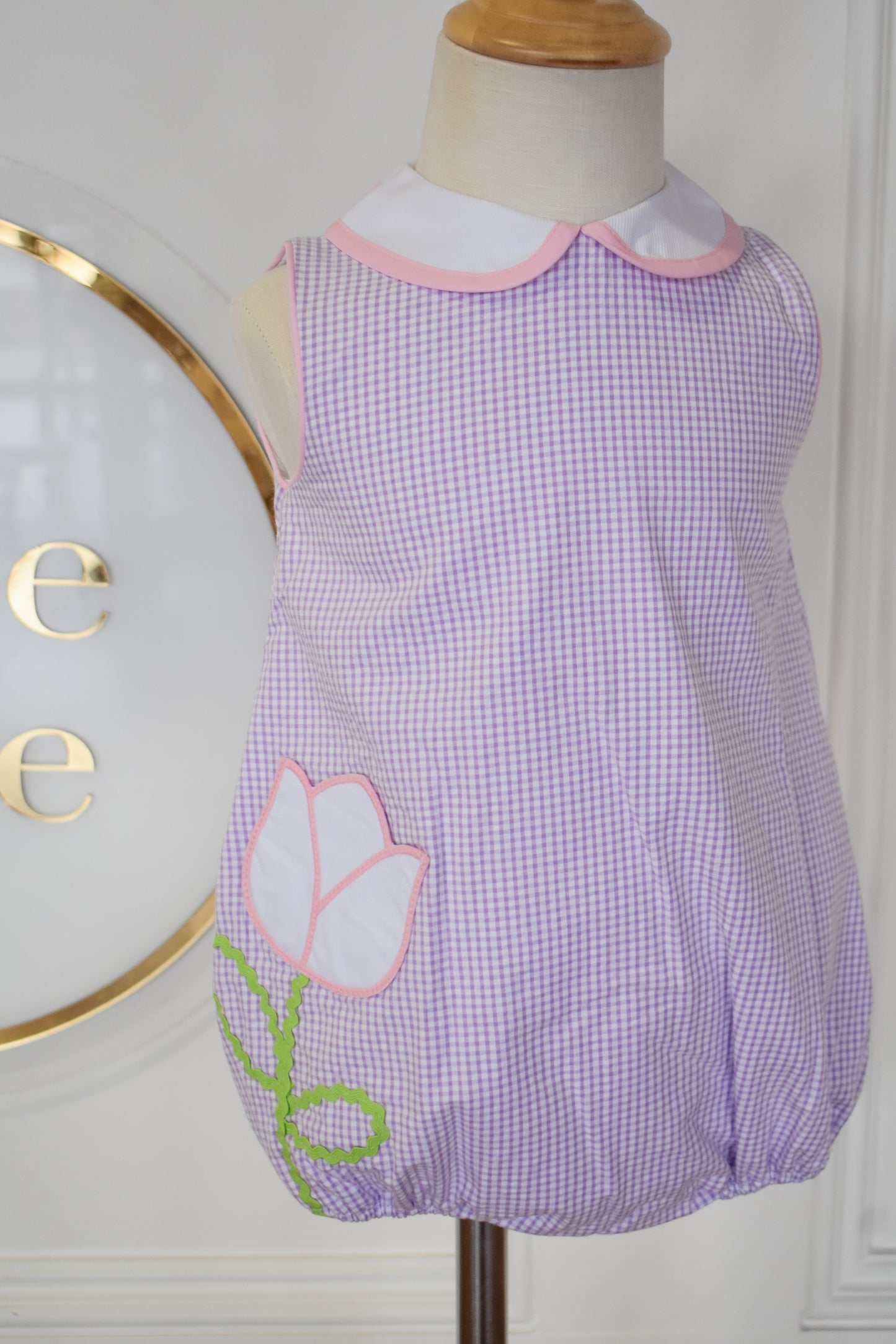 Tulip Tea Party Seersucker Louisa Bubble