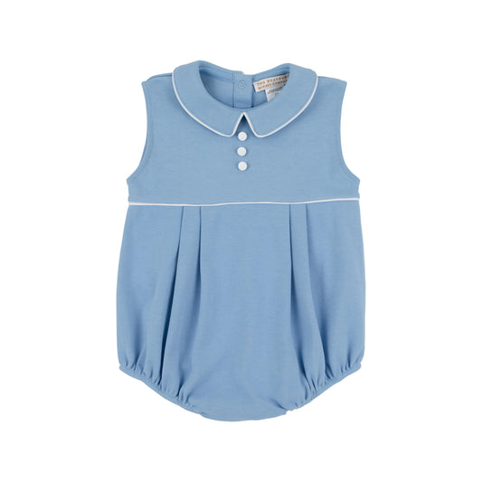 Sleeveless Bradford Bubble-Sarasota Sky