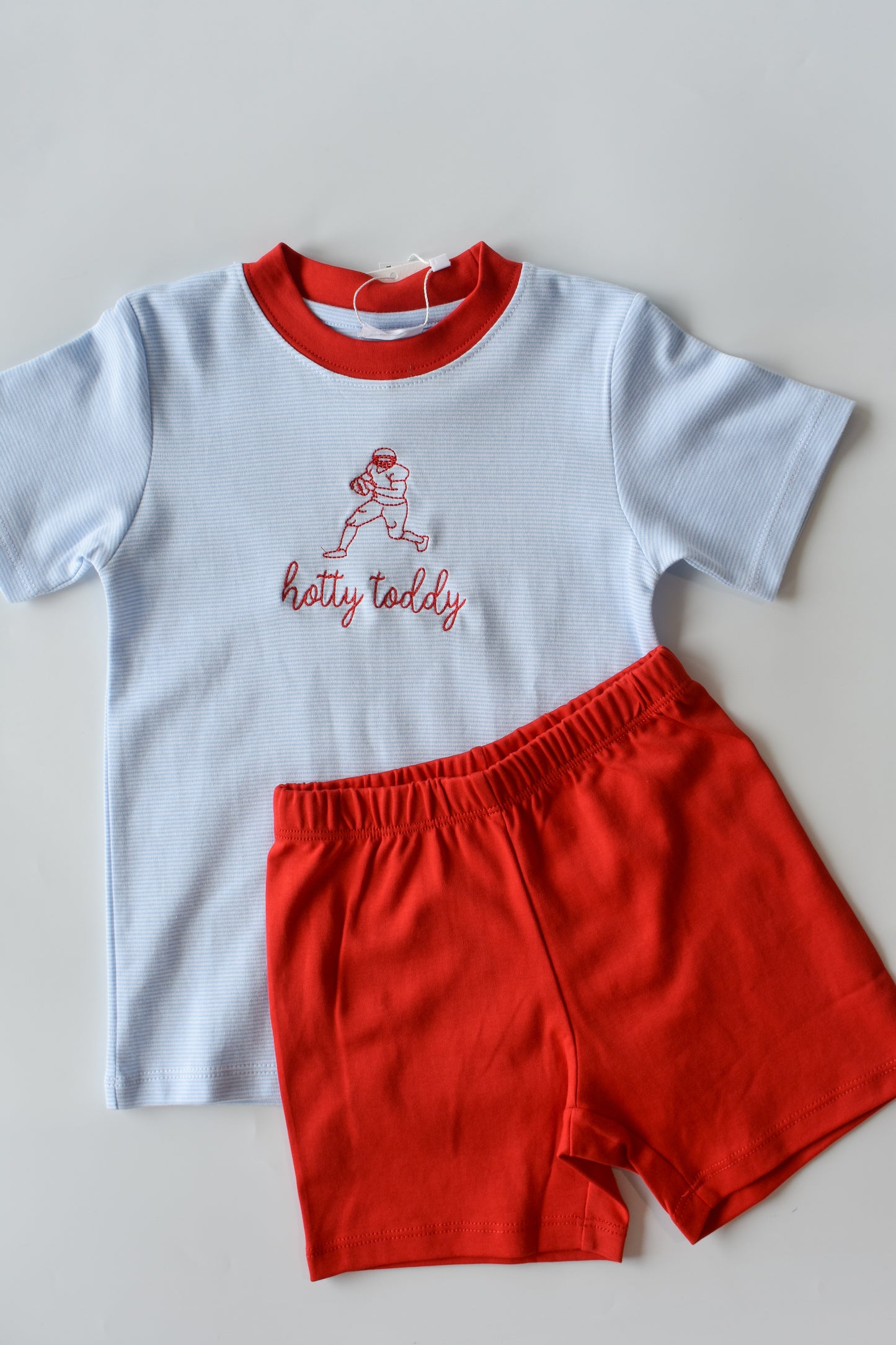 Hotty Toddy Football Player Short Set