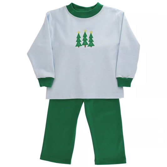 Enchanted Evergreens Boy's Pant Set