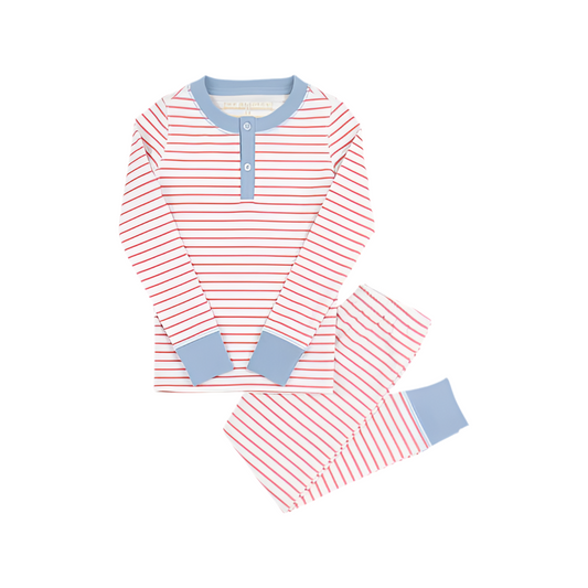 Sutton's Sweet Dream Set-Nantucket Red/Barrington Stripe