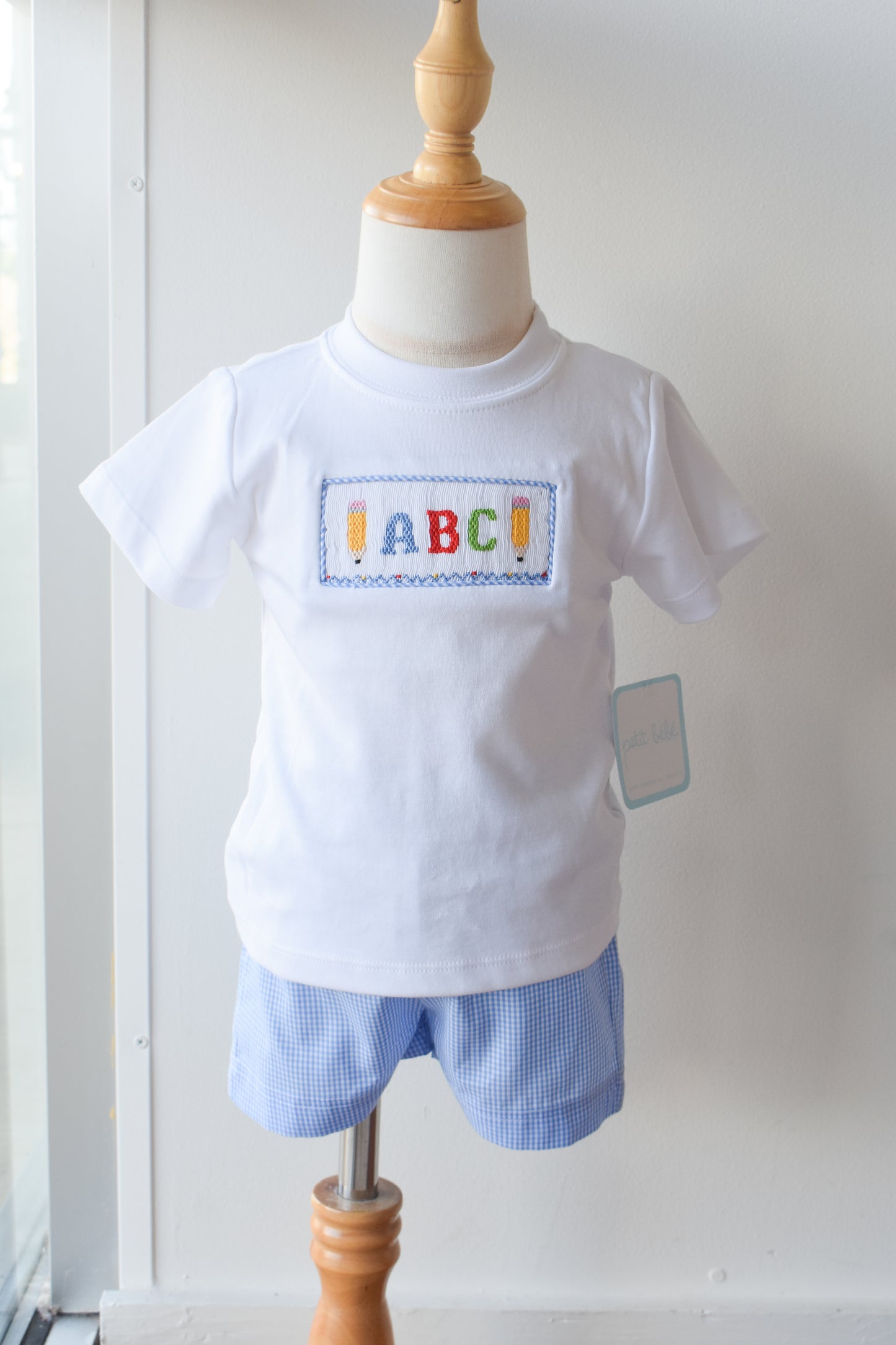 Ready To Learn Smocked Short Set