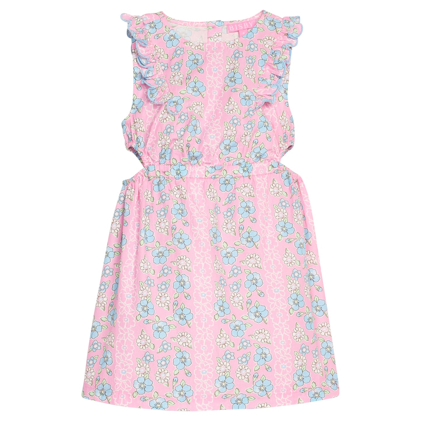 Cutout Dress-Spring Marguerite Floral