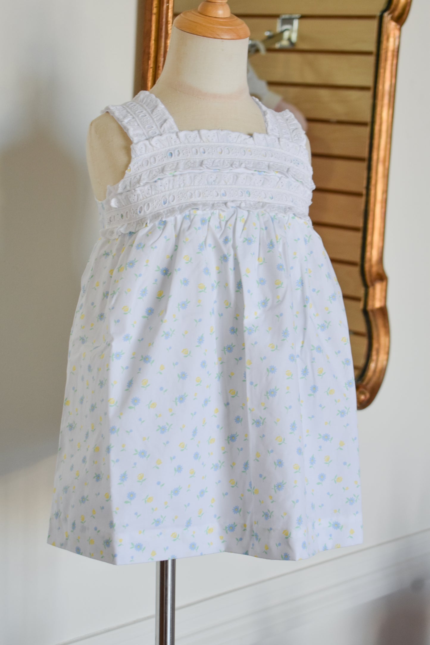 Babs Dress-Dunwoody Daisy Broadcloth