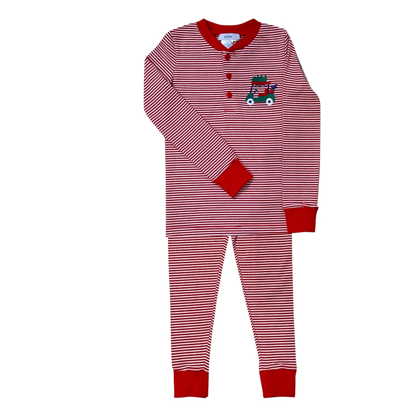 Golfing At Holiday Boy's PJ Set