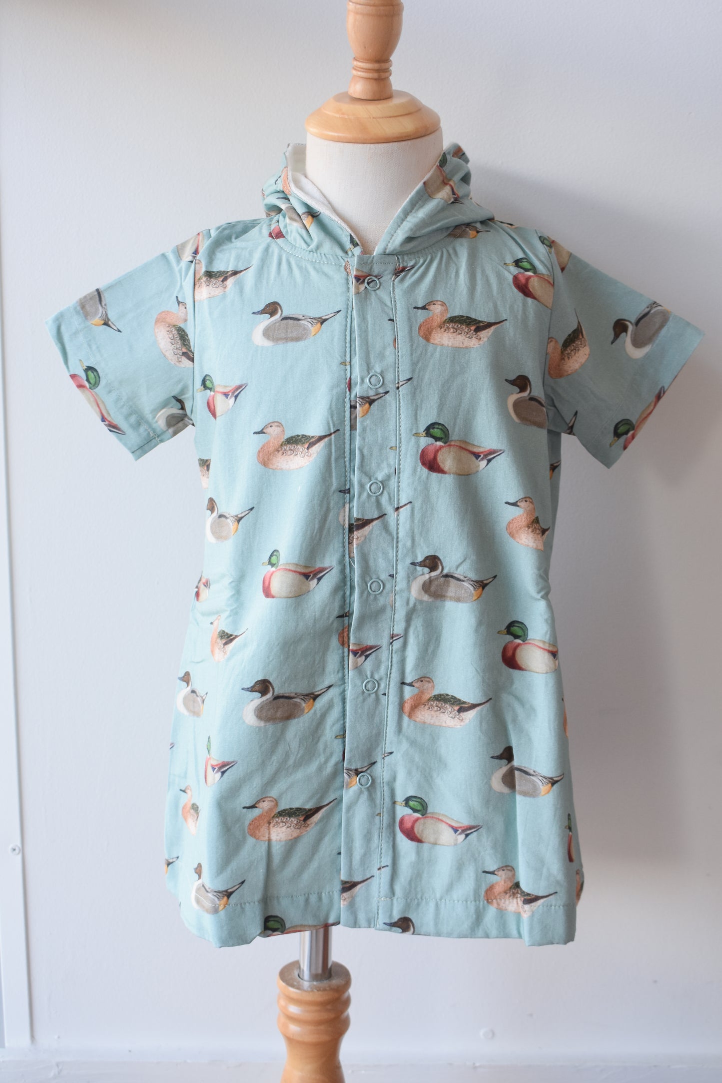 Vintage Duck Boy's Hooded Coverup