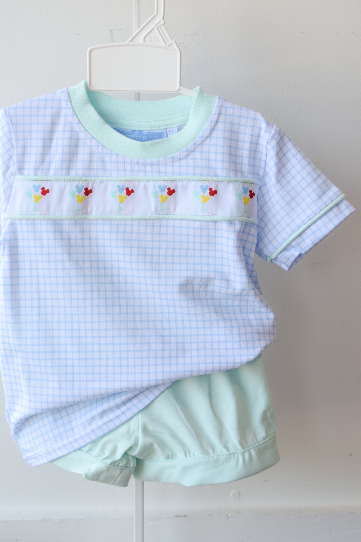 Magical Balloons Banded Short Set