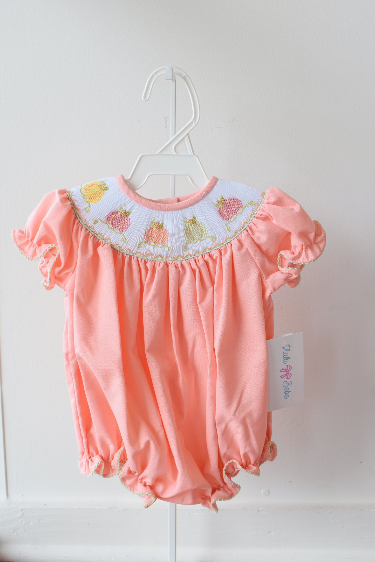 Emmie’s Peachy Pumpkin Bishop Bubble