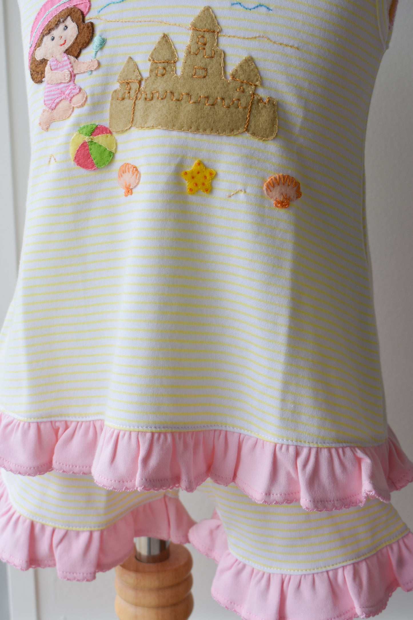She Sells Seashells Sunny Striped Short Set