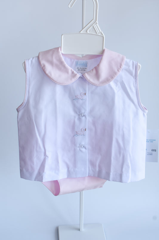 Little Ducky Darling Pink Bloomer Set