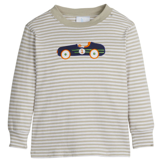 Vintage Race Cars Applique T Shirt