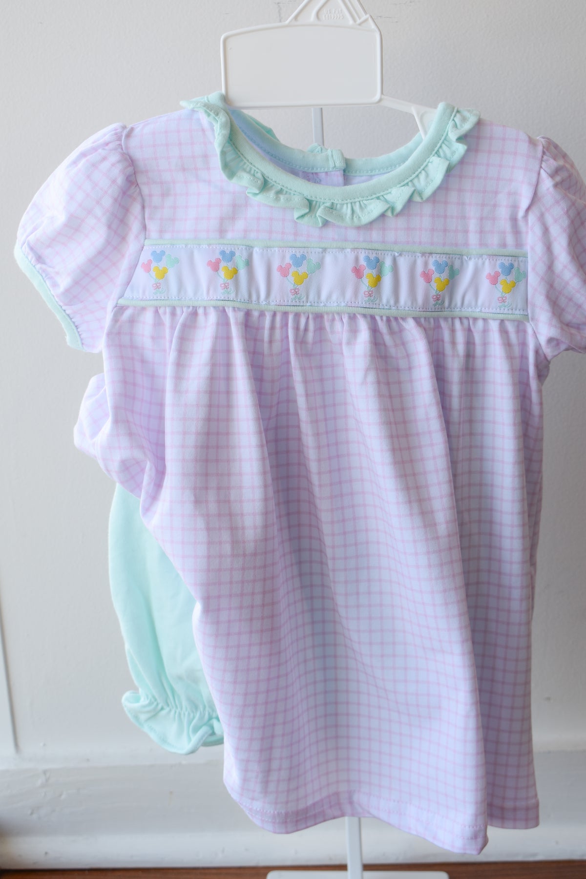 Magical Balloons Ruffle Knit Bloomer Set