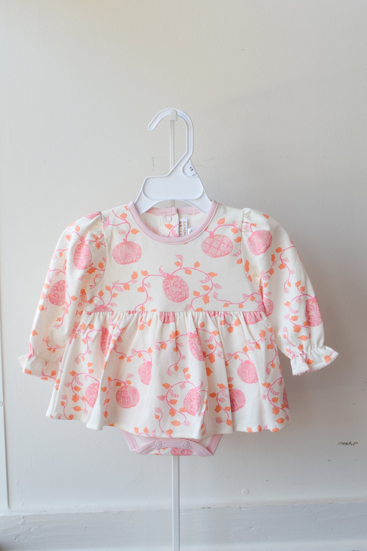 Long Sleeve Daisy Diaper Cover-'Gourd'geous