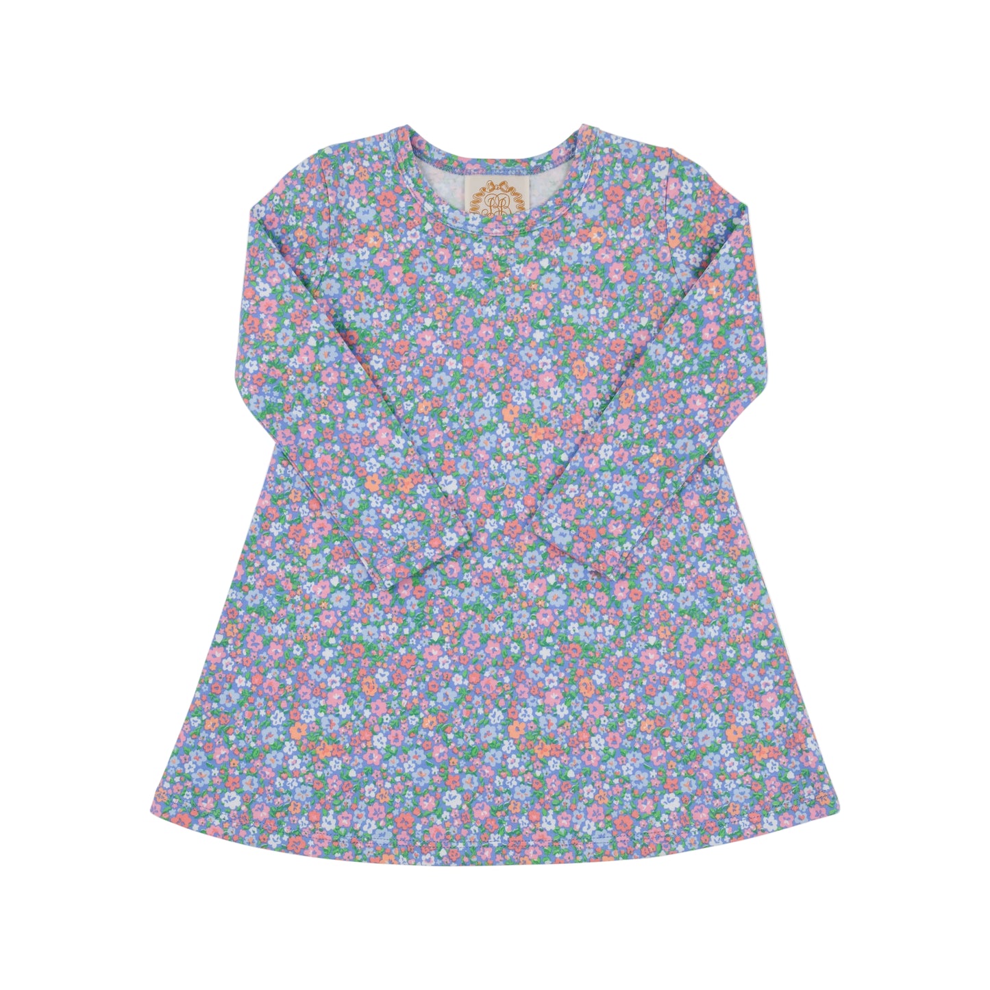 Long Sleeve Polly Play Dress-Mountain Brook Mini Floral