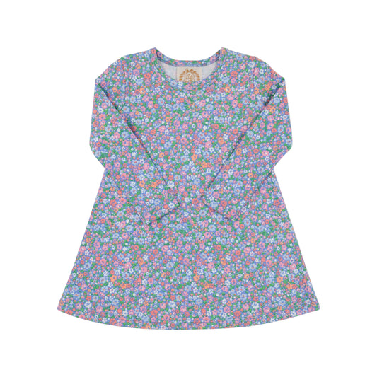 Long Sleeve Polly Play Dress-Mountain Brook Mini Floral