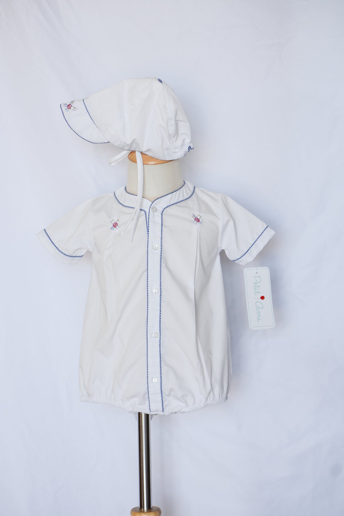 All-Star Baby Heirloom Bubble/Hat Set